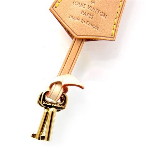 LOUIS VUITTON Vachetta Clochette Key Bell Holder.